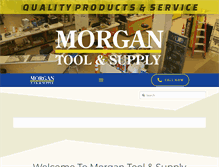 Tablet Screenshot of morgantoolandsupply.com